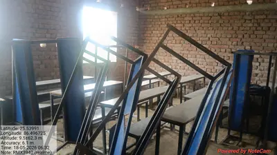 नया टोला सबलपुर स्कूल में असामाजिक तत्वों ने की तोड़फोड़, कई सामान क्षतिग्रस्त
