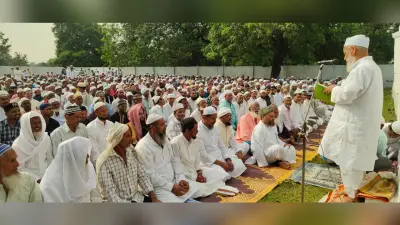 गोगरी में भाईचारे के साथ अदा हुई बकरीद की नमाज