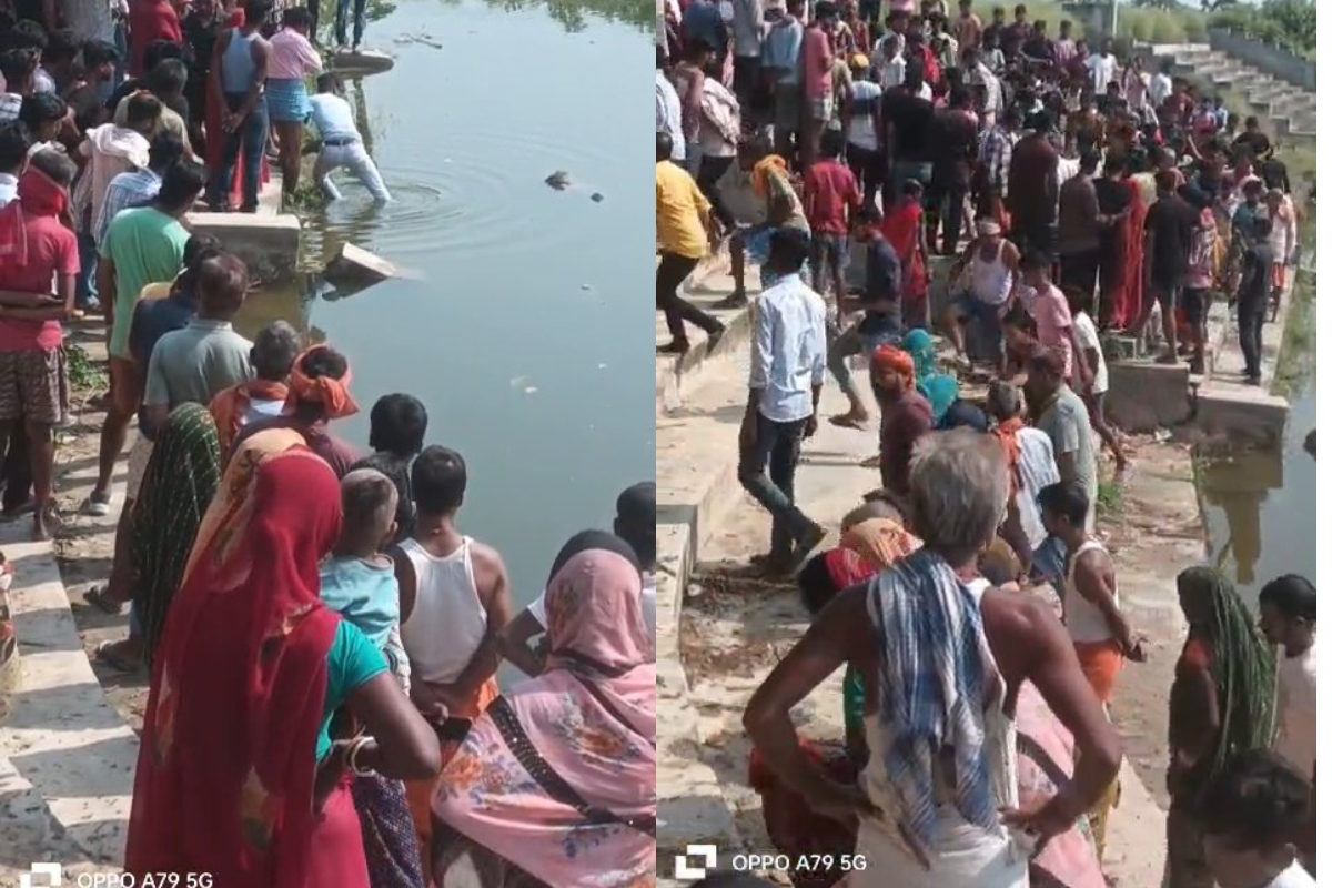 सीतामढ़ी: बेलसंड मंदिर के पोखर में तैरता मिला युवक का शव, इलाके में सनसनी