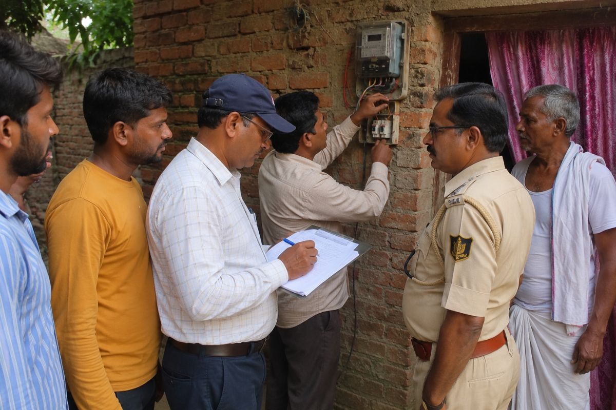 जहानाबाद में बिजली विभाग की बड़ी कार्रवाई: छापेमारी में छह लोगों पर FIR, लाखों रुपये का जुर्माना