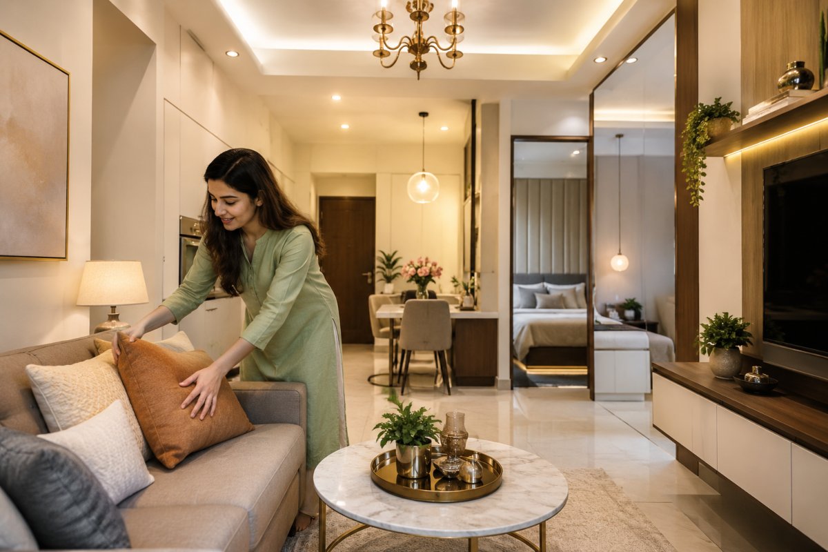छोटा सा 1BHK फ्लैट भी दिखेगा फाइव स्टार होटल जैसा, बस अपनानी होंगी ये 5 सिंपल डेकोर ट्रिक्स