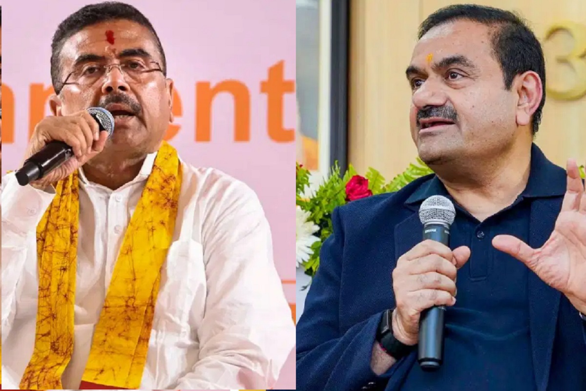 अडानी की शुभेंदु अधिकारी से मुलाकात, बंगाल में बंदरगाह और सड़कें बनाने की ‘योजना’