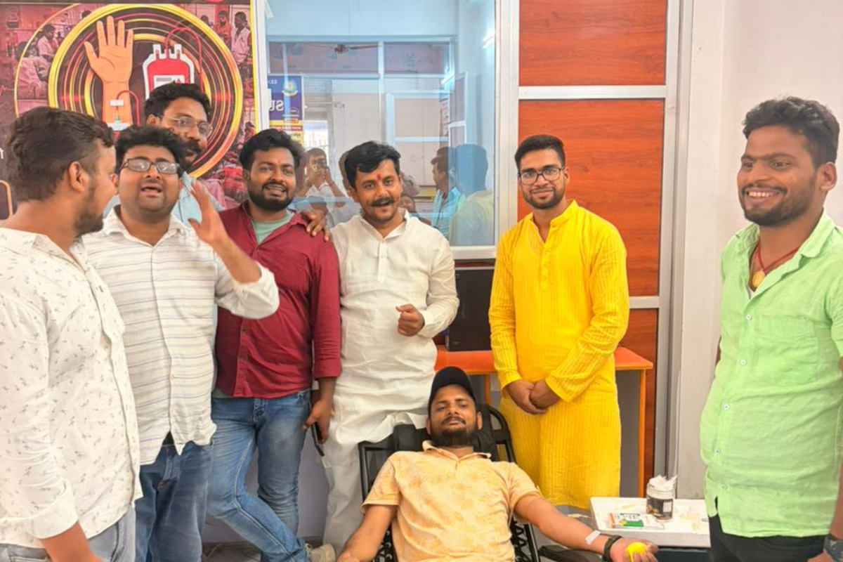पीरो में रक्तदान शिविर का आयोजन, ABVP कार्यकर्ताओं ने किया 35 यूनिट ब्लड डोनेट, डॉक्टर ने बताए फायदे