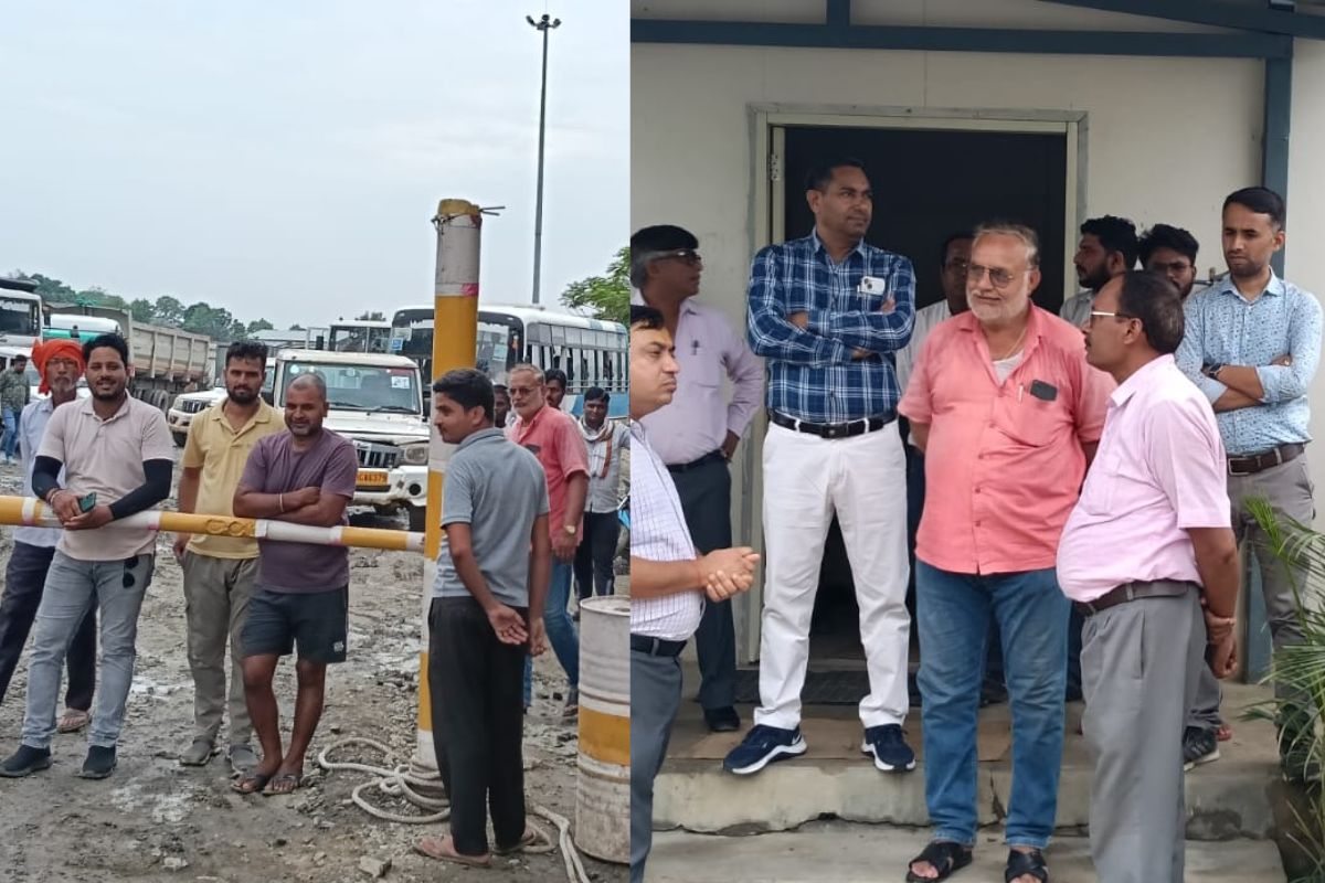 औरंगाबाद में PNC कंपनी की लापरवाही से क्षतिग्रस्त हुई 11 हजार वोल्ट लाइन, 15 घंटे बिजली गुल; ग्रामीणों ने किया गेट जाम