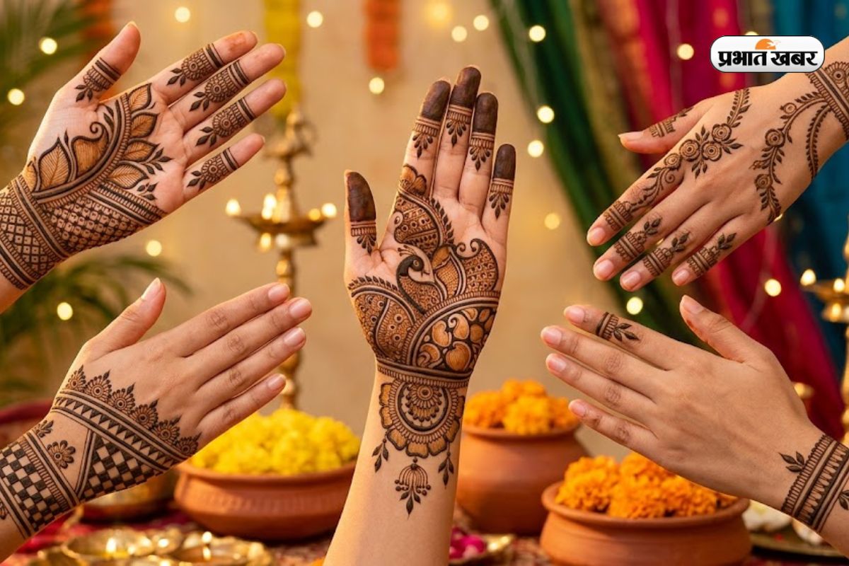 त्योहारों पर हाथों की खूबसूरती बढ़ाएंगे ये 5 ट्रेंडी ‘बेल मेहंदी’ डिजाइंस, हर कोई करेगा तारीफ