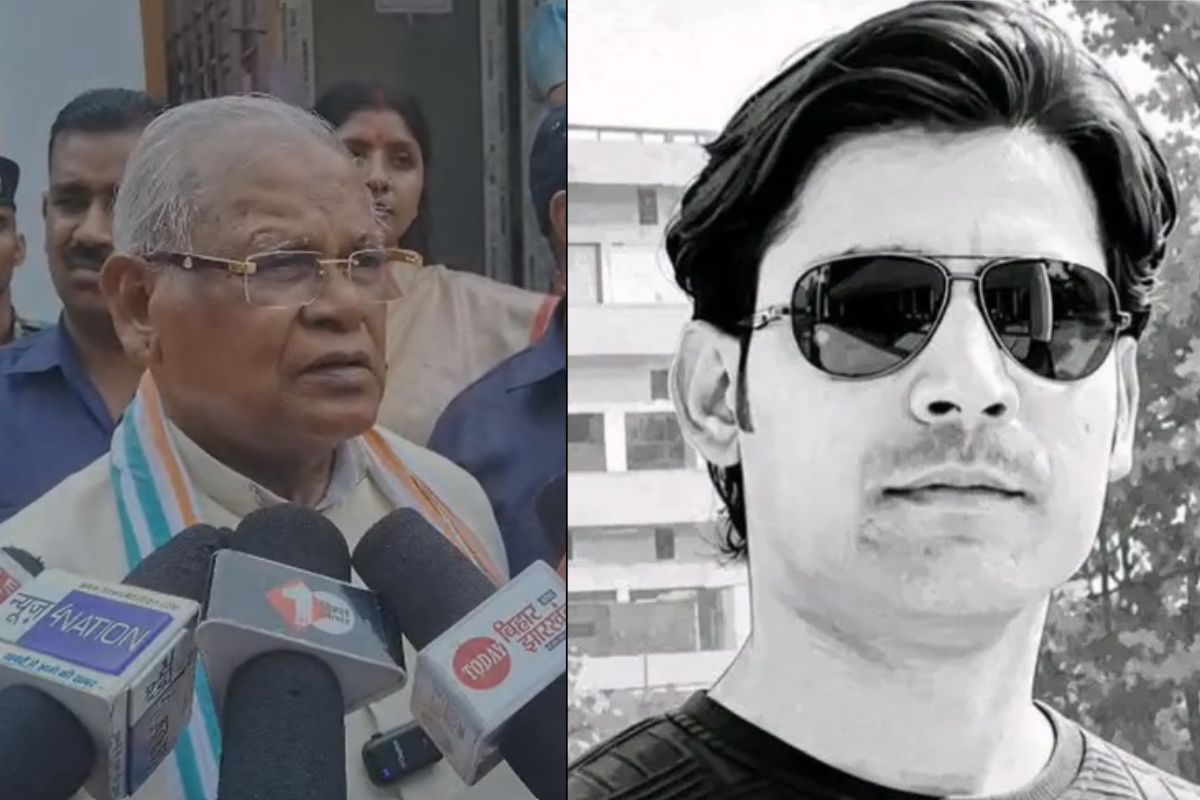 भरत तिवारी एनकाउंटर पर जीतन राम मांझी का बड़ा बयान, बोले- पुलिस ने कोई बर्बरता नहीं की