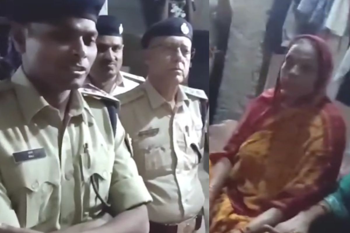 भरत तिवारी के मां-पिता से अंधेरे में मिले एसपी राज, परिजन बोले- इस बार धोखा नहीं मिलना चाहिए