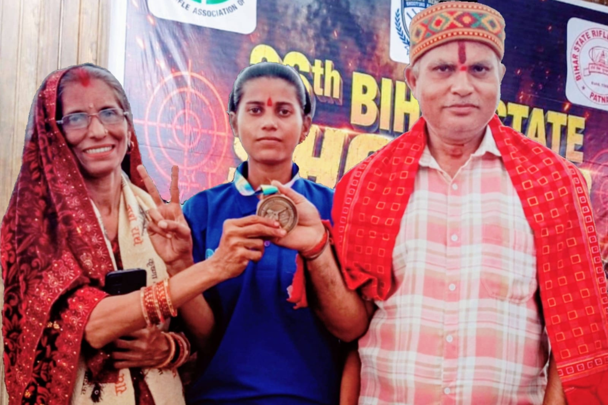 बेगूसराय की शिखा रानी बनीं बिहार की गोल्डन गर्ल, शूटिंग चैंपियनशिप में जीता स्वर्ण