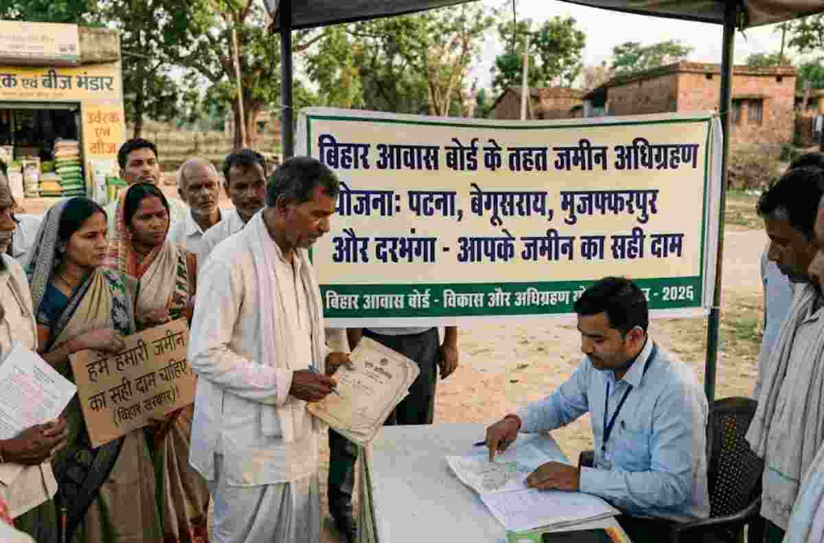 Bihar Township Land Ban: जमीन बेचनी है तो मत घबराइए, बंदी के बीच अब आवास बोर्ड खरीदेगा आपकी जमीन