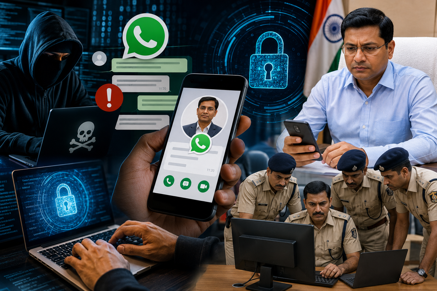 मोतिहारी में साइबर ठगों के निशाने पर अफसर, एडीएम का व्हाट्सएप हैक कर लोगों से मांगे रुपये