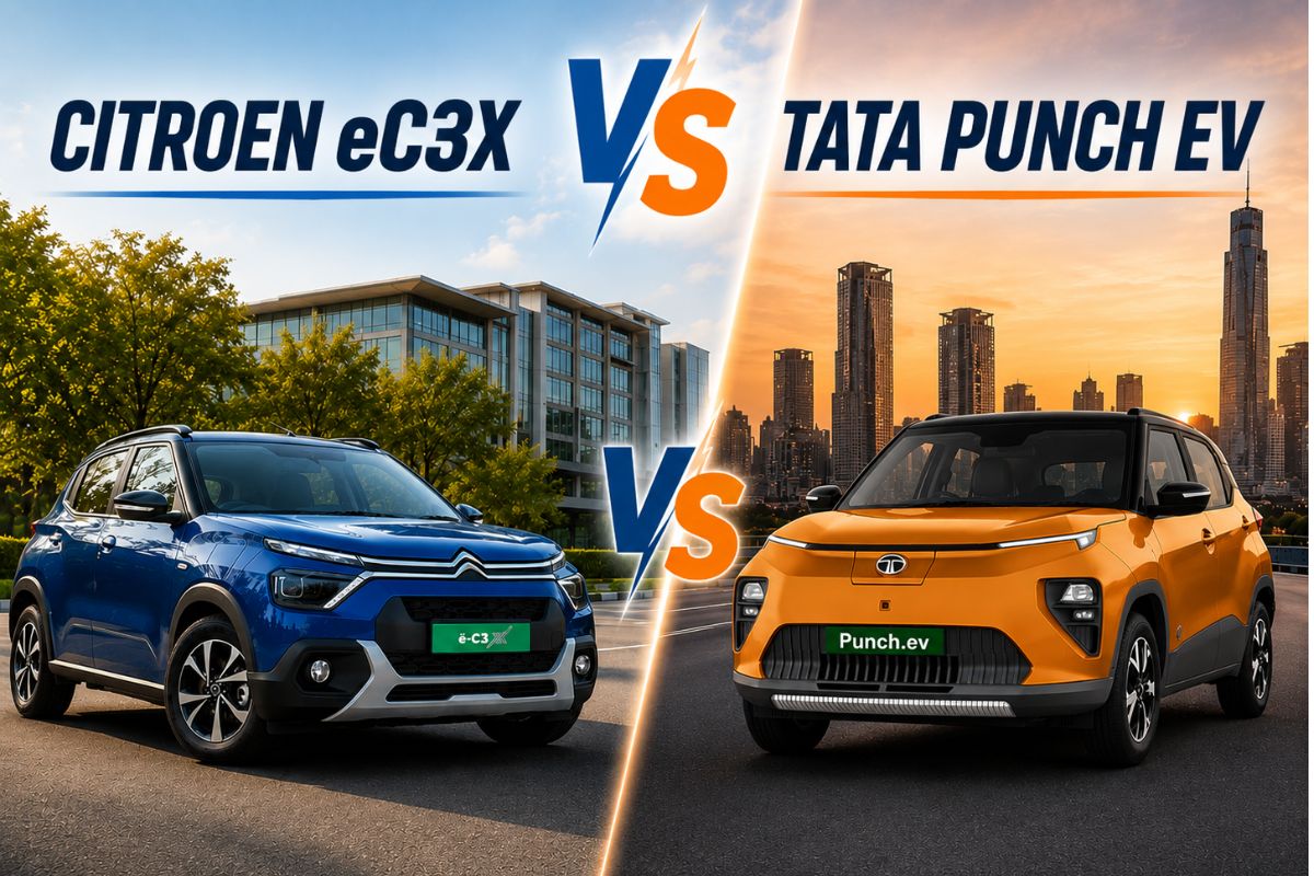 नई Citroen eC3X खरीदें या Tata Punch EV? जानिए रेंज, फीचर्स और कीमत में कौन है आगे?