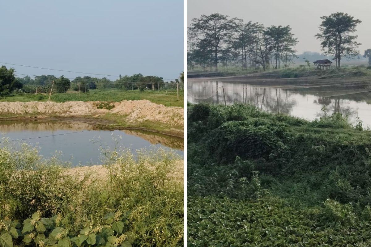 सुपौल में नदी की धारा रोककर बना दिए पोखर, बरसात से पहले बढ़ी बाढ़ की आशंका