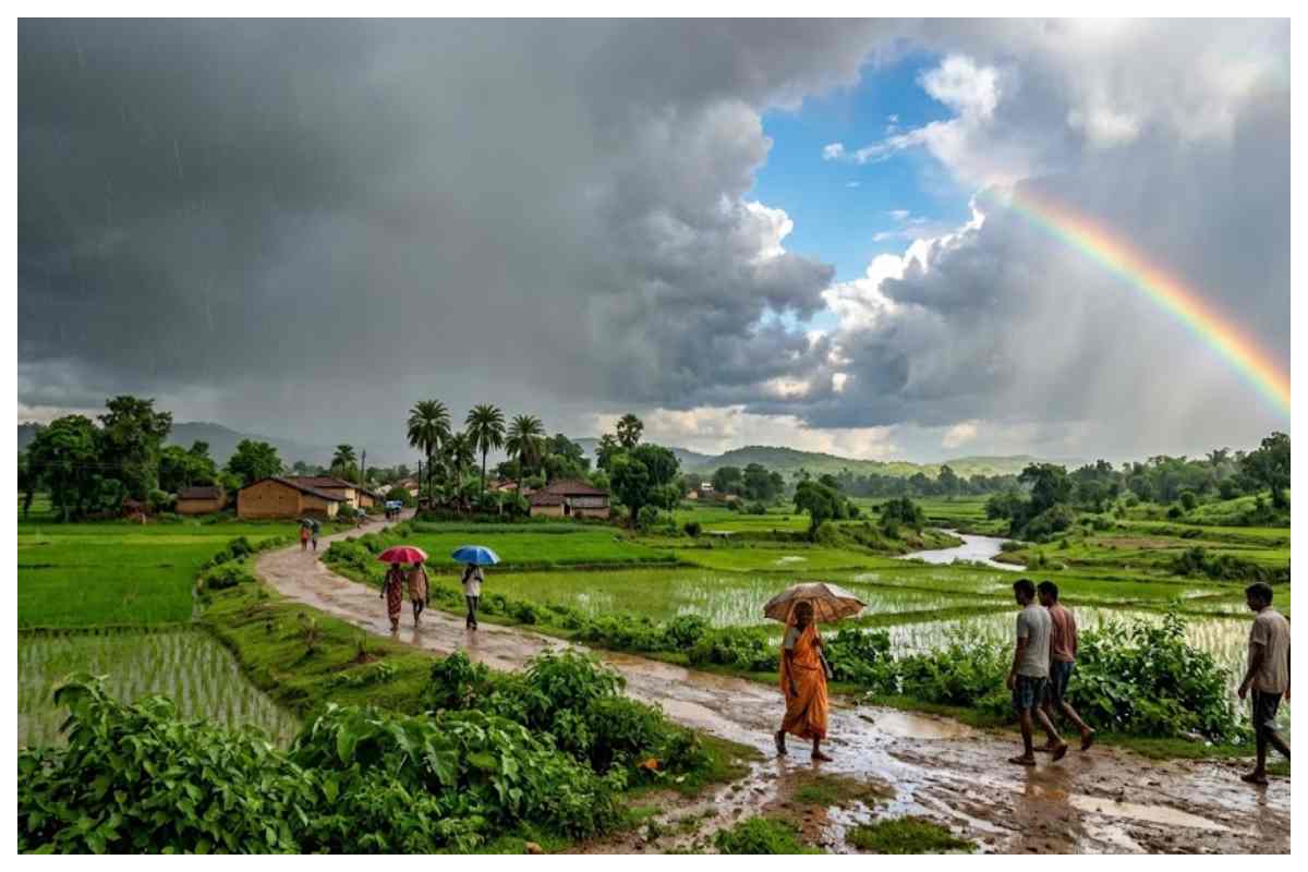 जाले में बारिश से मौसम हुआ सुहाना, कई गांवों में जलजमाव की समस्या