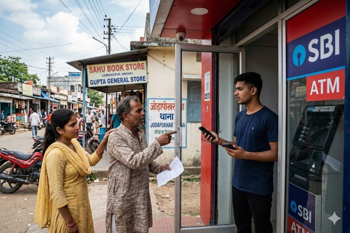 धनबाद में एटीएम कार्ड फंसाकर 52 हजार रुपये की ठगी, POS मशीन से किए गए पैसे ट्रांसफर