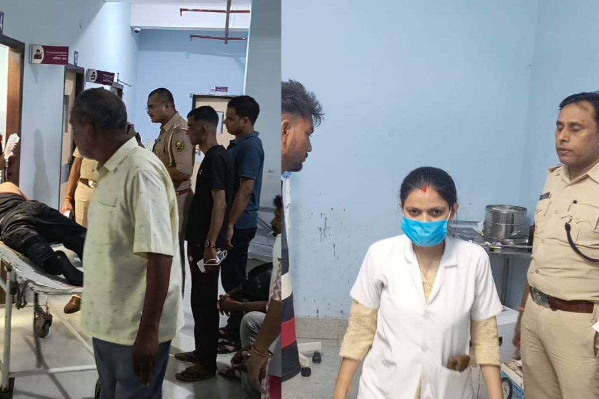 गोपालगंज में पुलिस और शराब तस्करों के बीच मुठभेड़, जवाबी कार्रवाई में एक तस्कर घायल, दारोगा भी हुए जख्मी