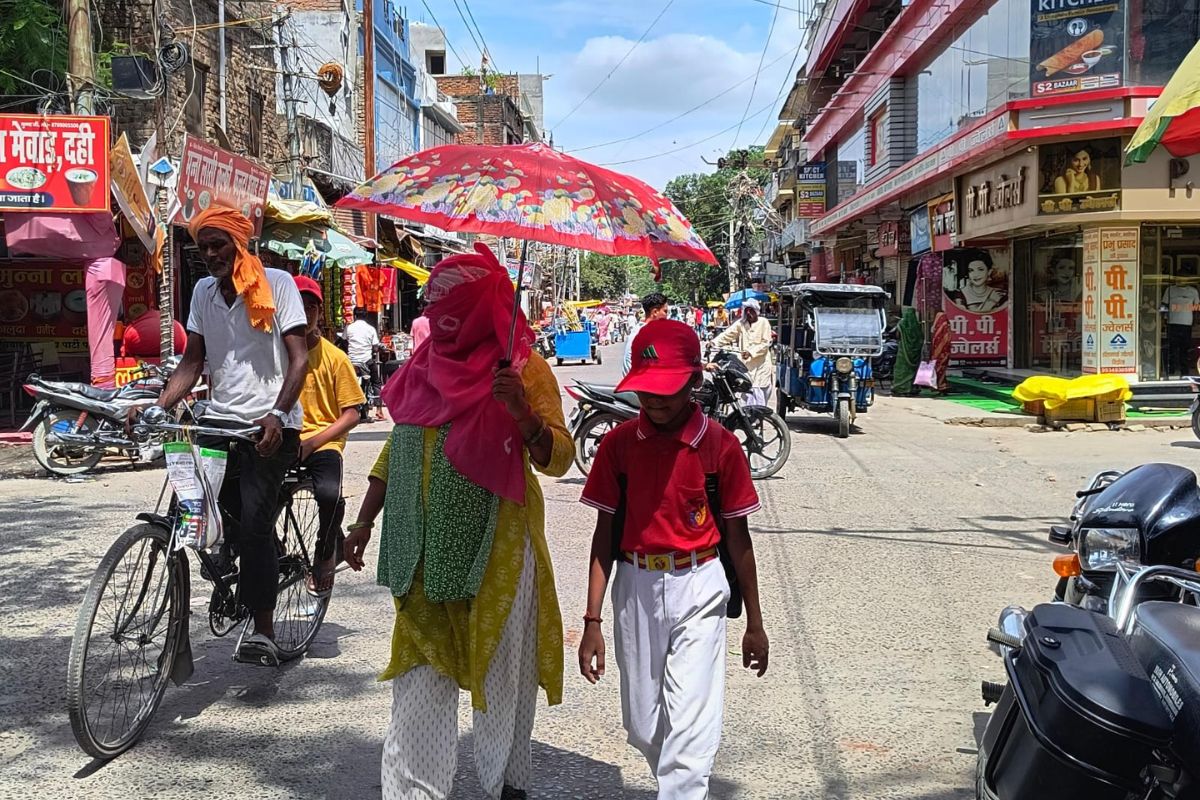 गोपालगंज में 40 डिग्री के पार पहुंचा तापमान, 47 डिग्री जैसी गर्मी से लोग बेहाल, अगले 5 दिन बारिश के आसार नहीं