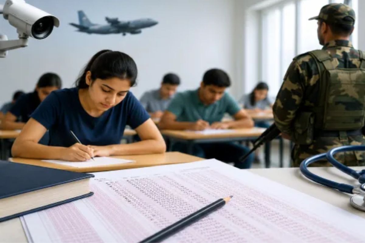 हाजीपुर में आज NEET UG Re-Exam, 11 परीक्षा केंद्रों पर कड़ी सुरक्षा के बीच होगी परीक्षा