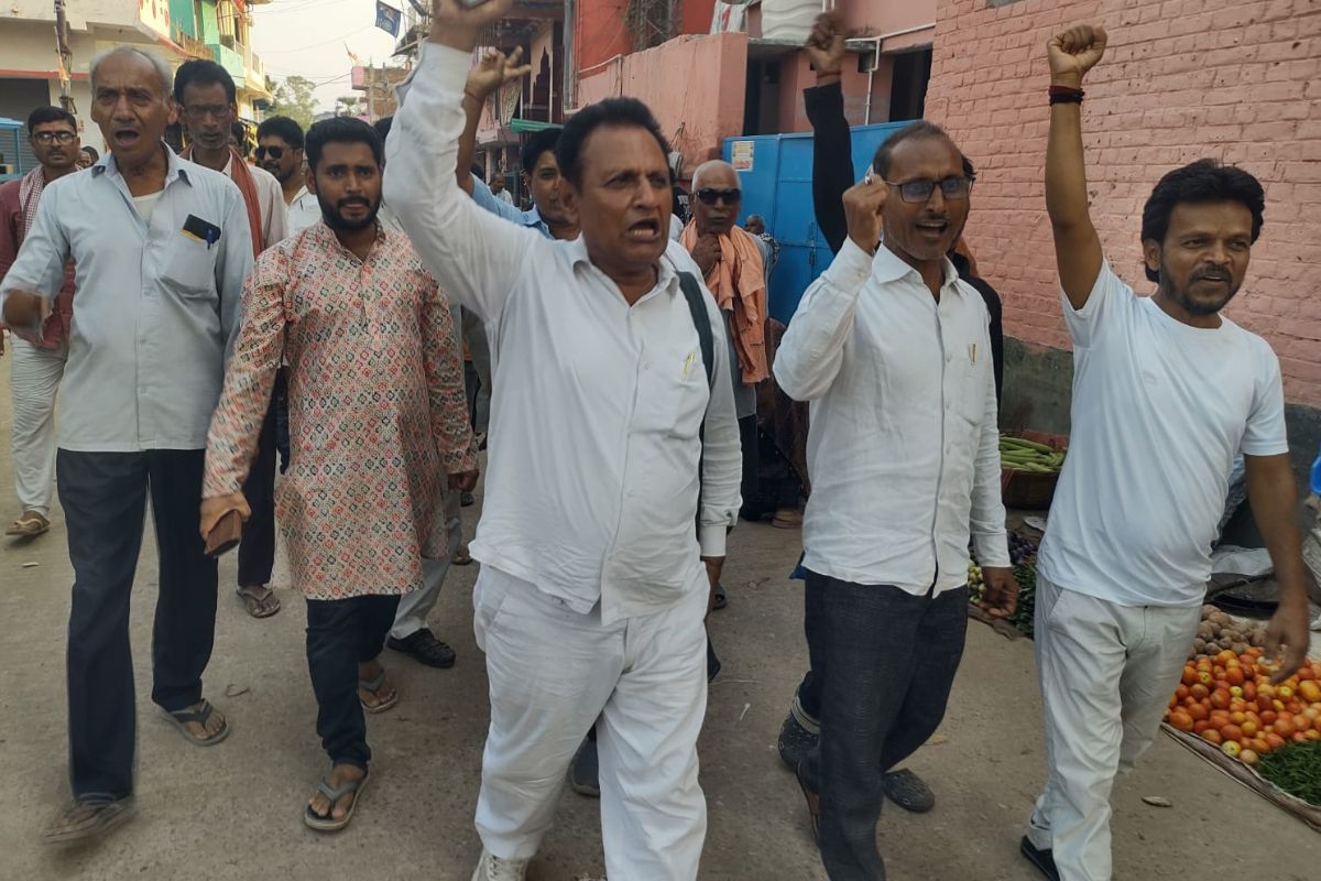 केताकी बाजार में निकली जागरूकता रैली, औरंगाबाद जिले का नाम ‘देव’ करने की मांग तेज
