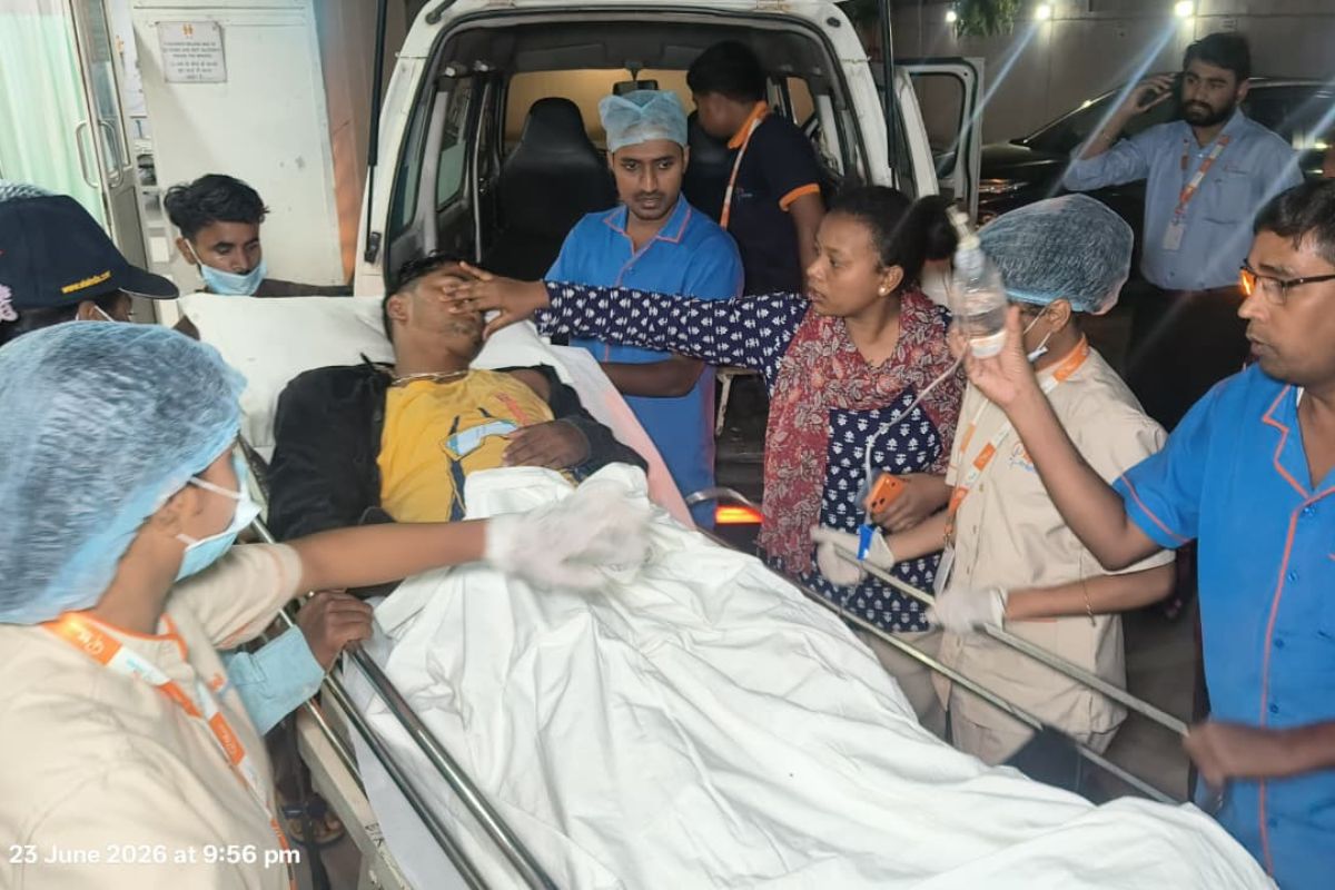 जेएससीए स्टेडियम में भगदड़: घायलों को राज सहित अलग-अलग अस्पतालों में कराया गया भर्ती