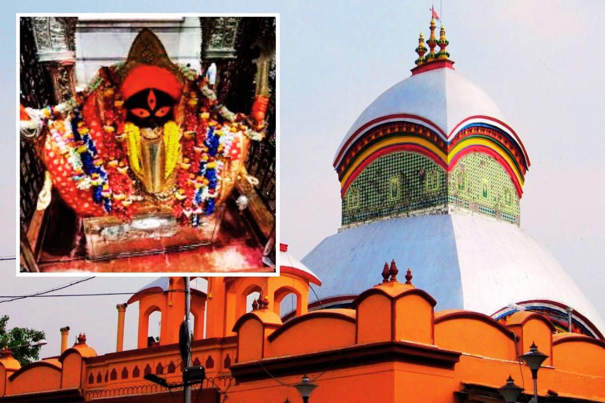 काली घाट पर गिरा है देवी सती का यह अंग, लड़की और पत्थर से बनी प्रतिमा में दिखता है मां का उग्र रूप