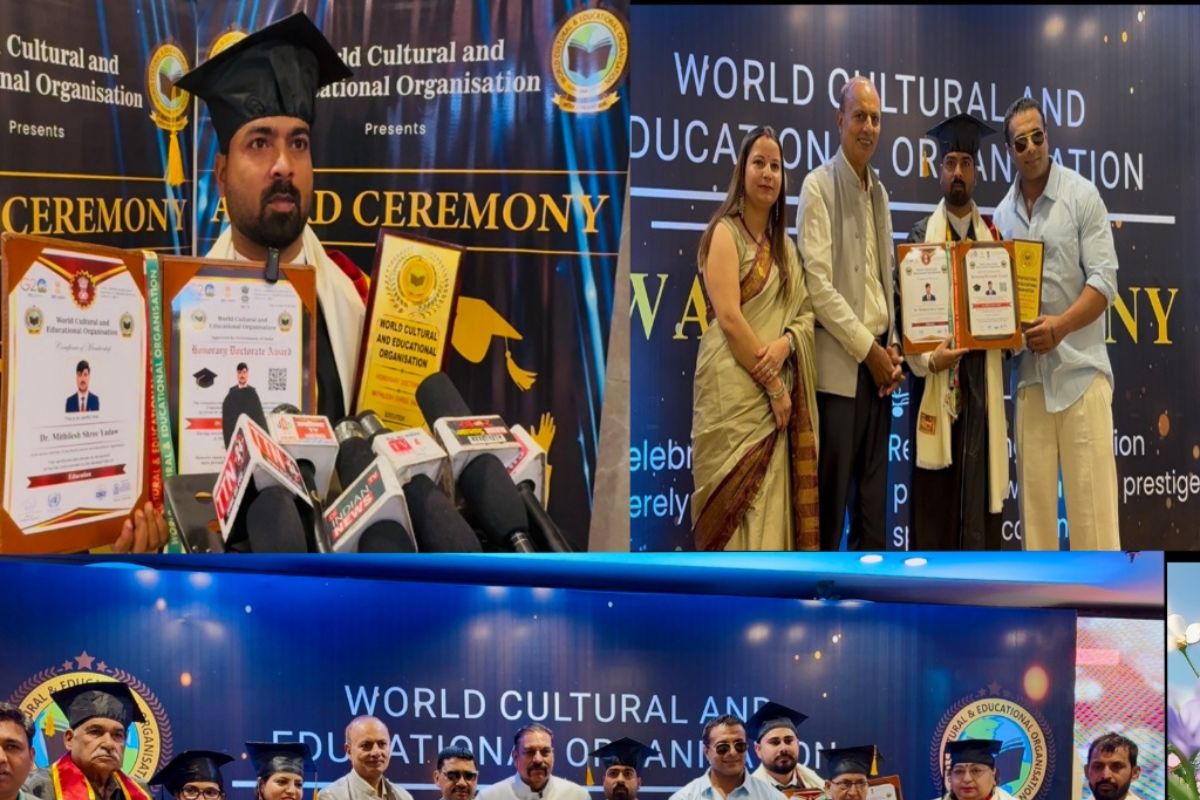 खगड़िया के मिथिलेश यादव को दिल्ली में मिला बड़ा सम्मान, शिक्षा क्षेत्र में योगदान की राष्ट्रीय स्तर पर सराहना