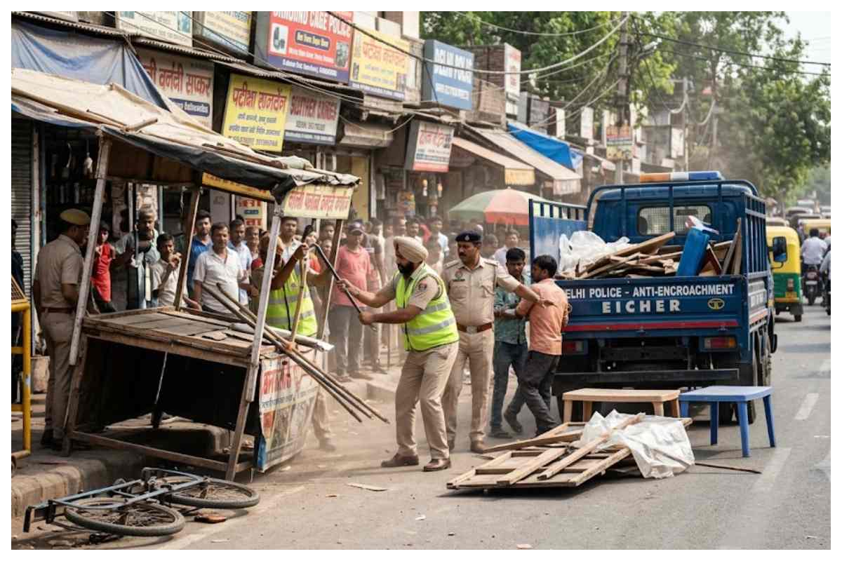 मीना बाजार चौक रोड पर अतिक्रमण हटाओ अभियान जल्द, सीओ ने दी चेतावनी