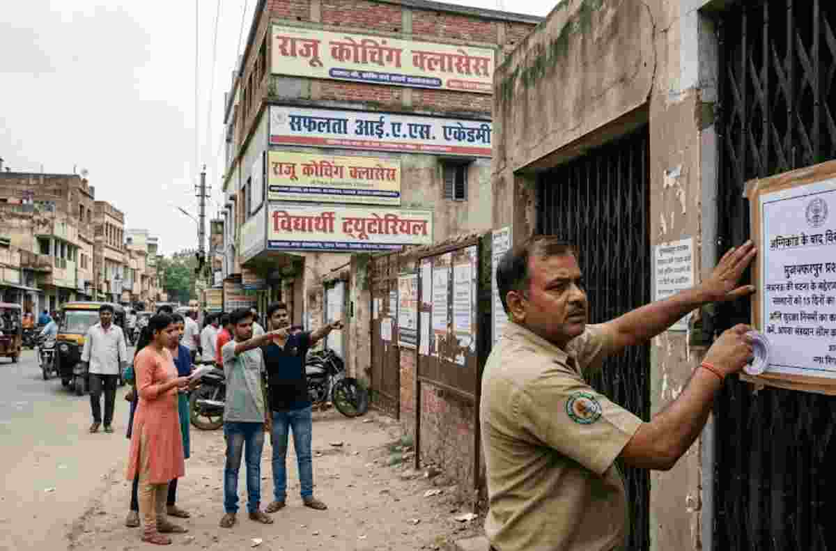 लखनऊ कोचिंग अग्निकांड के बाद मुजफ्फरपुर में संस्थानों को नोटिस, 15 दिनों का अल्टीमेटम