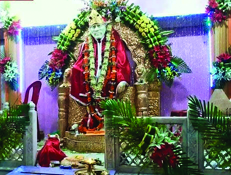 नवादा श्री साईं बाबा मंदिर में उमड़ती है भक्तों की भीड़, गुरुवार को होती है विशेष पूजा