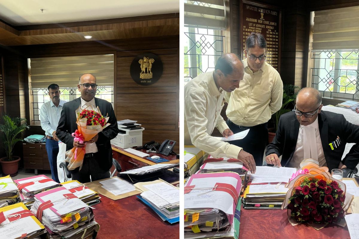 झारखंड के नए एडवोकेट जनरल रोहितश्य रॉय ने संभाला पदभार