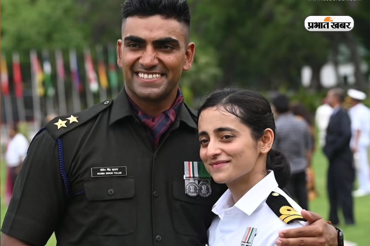 एक को मिला समंदर, दूसरा बना जमीन की ढाल, मिलिए देश के अनोखे ‘फौजी कपल’ से