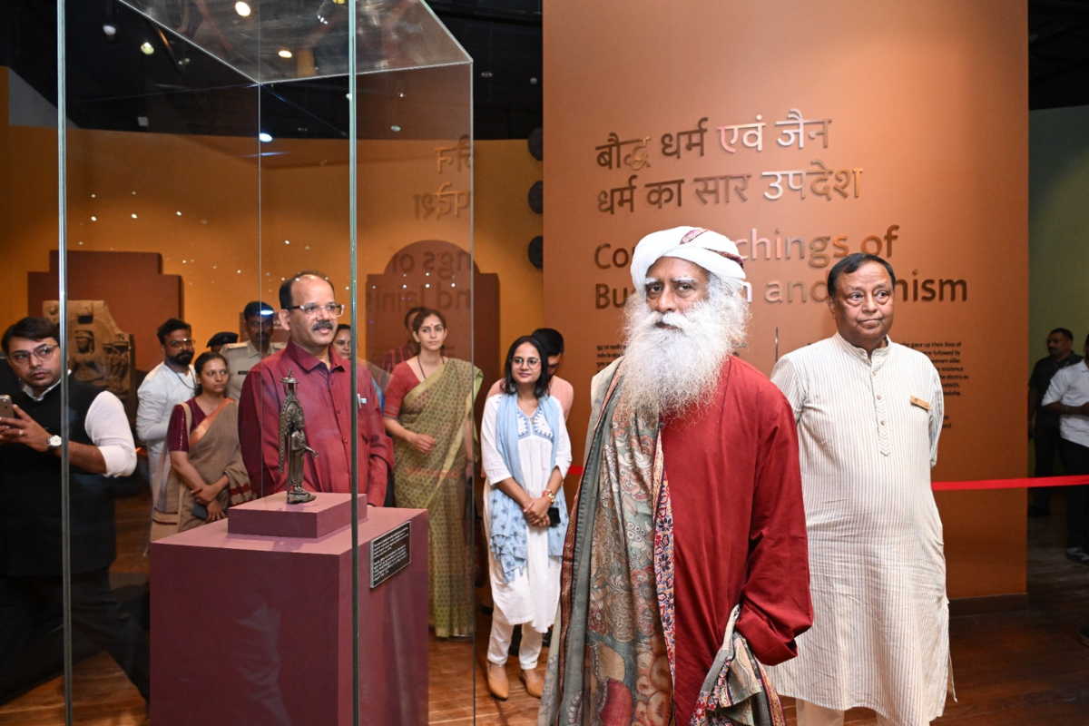 भारतीय इतिहास और समृद्ध परंपरा का उत्कृष्ट केंद्र है बिहार संग्रहालय : सद्गुरु