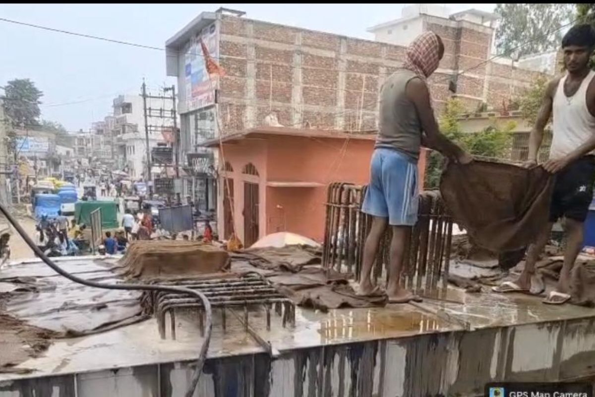 सहरसा में रेल ओवरब्रिज निर्माण ने पकड़ी रफ्तार,अगस्त तक पूरा होगा, जमीन अधिग्रहण बना चुनौती