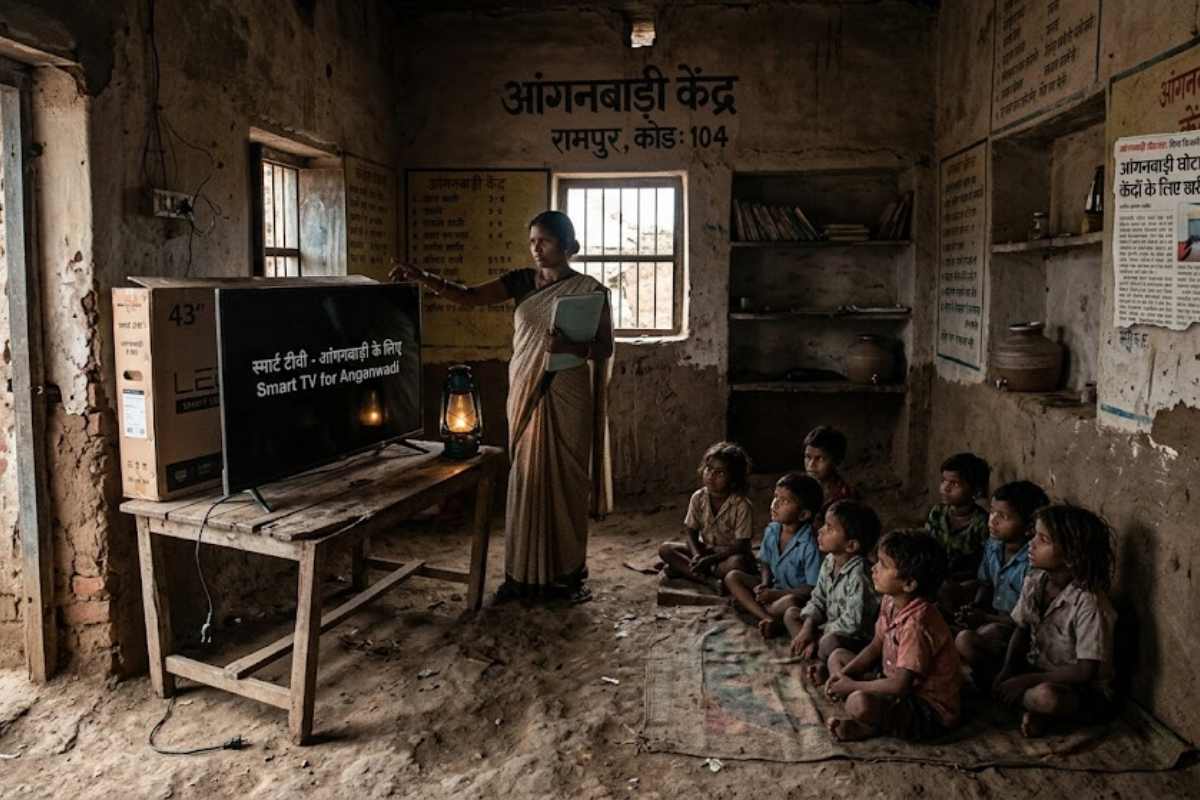 समस्तीपुर: आंगनबाड़ी घोटाला, बिना बिजली-पानी वाले आंगनबाड़ी केंद्रों के लिए खरीदे गए टीवी
