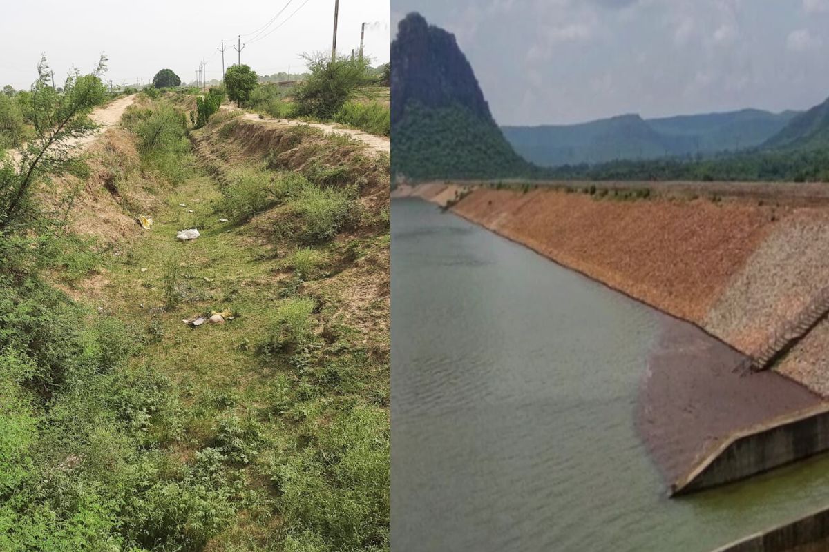 रोहतास में सिंचाई विभाग पर किसानों का फूटा गुस्सा, डैम में पानी होने के बावजूद खेतों तक नहीं पहुंची आपूर्ति