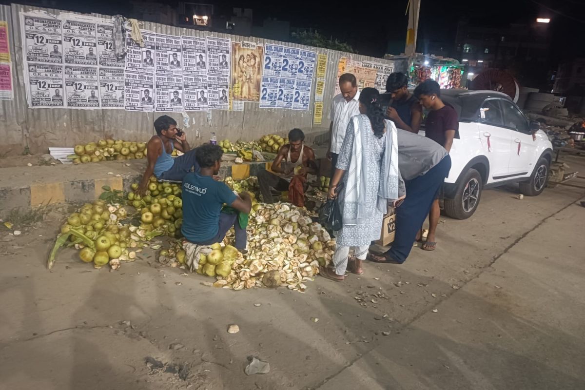 नालंदा में तपती गर्मी में इस फल को खाने का बढ़ रहा क्रेज, दुकानों पर उमड़ रही खरीददारों की भीड़