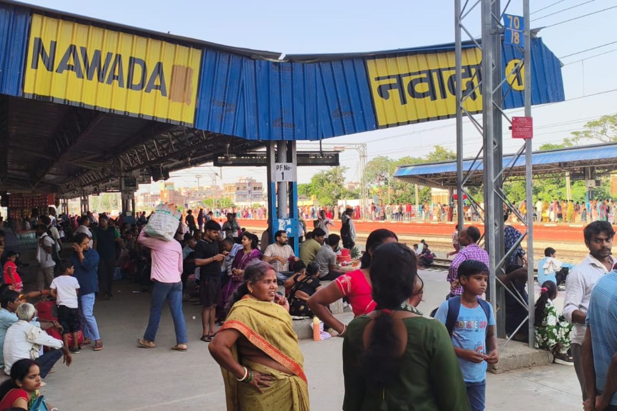 नवादा: रेल यात्री कृप्या ध्यान दें, आज किऊल जंक्शन तक नहीं जाएगी गया–किऊल मेमू