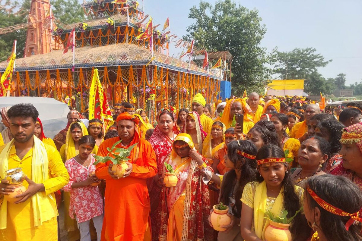 सारण के मढ़ौरा में भव्य ‘श्री शतचंडी महायज्ञ’ की शुरुआत, 7 दिनों तक मेला और सांस्कृतिक कार्यक्रम का आयोजन