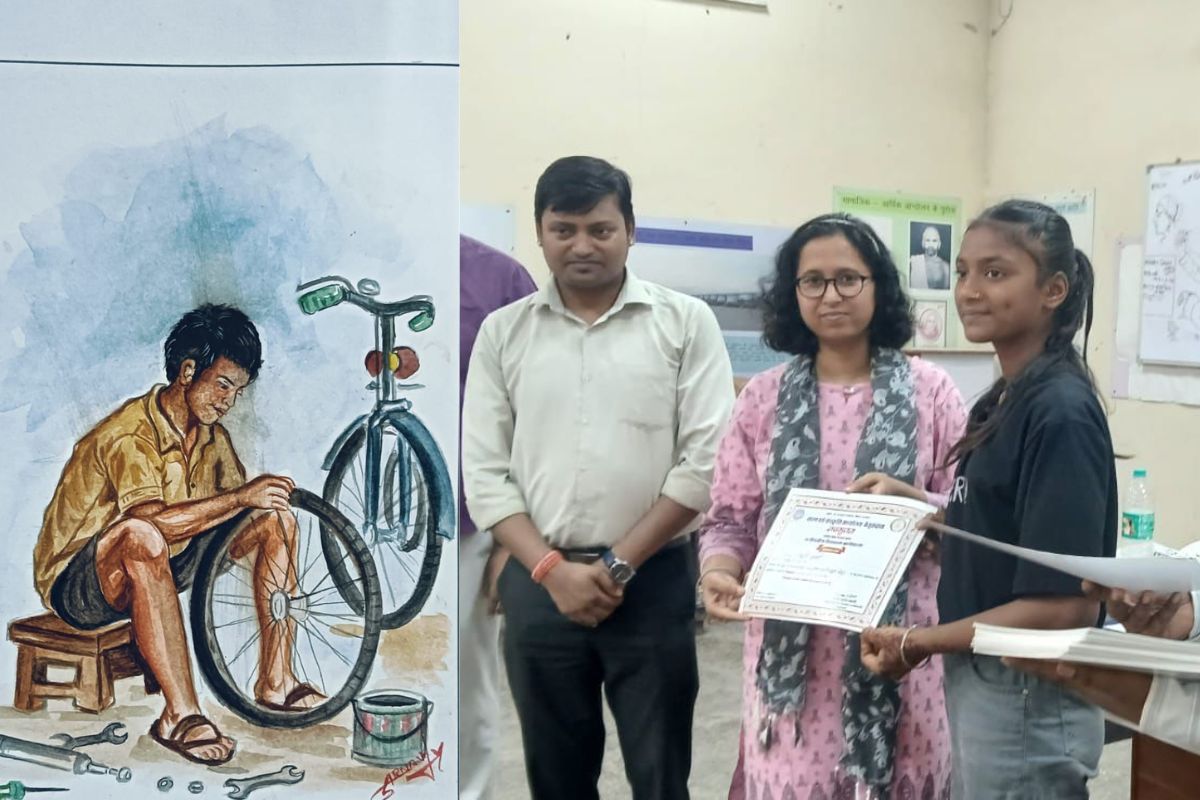 बेगूसराय में 11 दिवसीय पटना कलम कार्यशाला का समापन, 77 विद्यार्थियों ने सीखी पटना कलम शैली