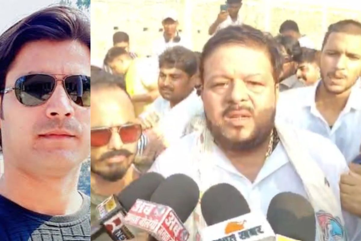 भरत तिवारी की मां से मिले युवराज सुधीर सिंह, बोले- मुख्यमंत्री को गुमराह किया गया था, अब हो रही कार्रवाई