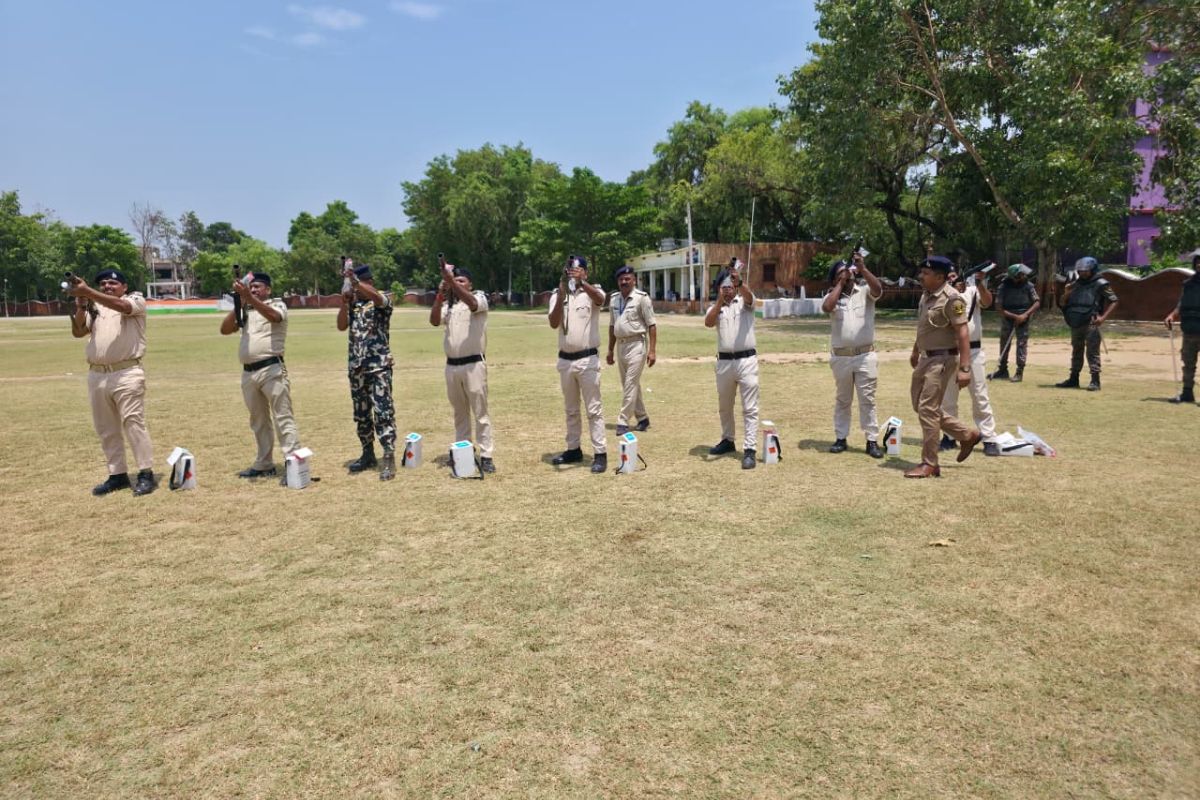 मोहर्रम से पहले अलर्ट मोड में नालंदा पुलिस, आपात स्थिति से निपटने का किया रिहर्सल, एसपी भारत सोनी के निर्देश पर पुलिस की विशेष तैयारी