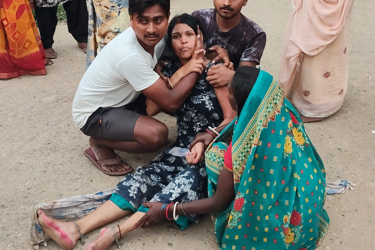 नवादा में टेंपो सीखने के चक्कर में गई जान! रजौली में वाहन पलटने से किशोर की मौत