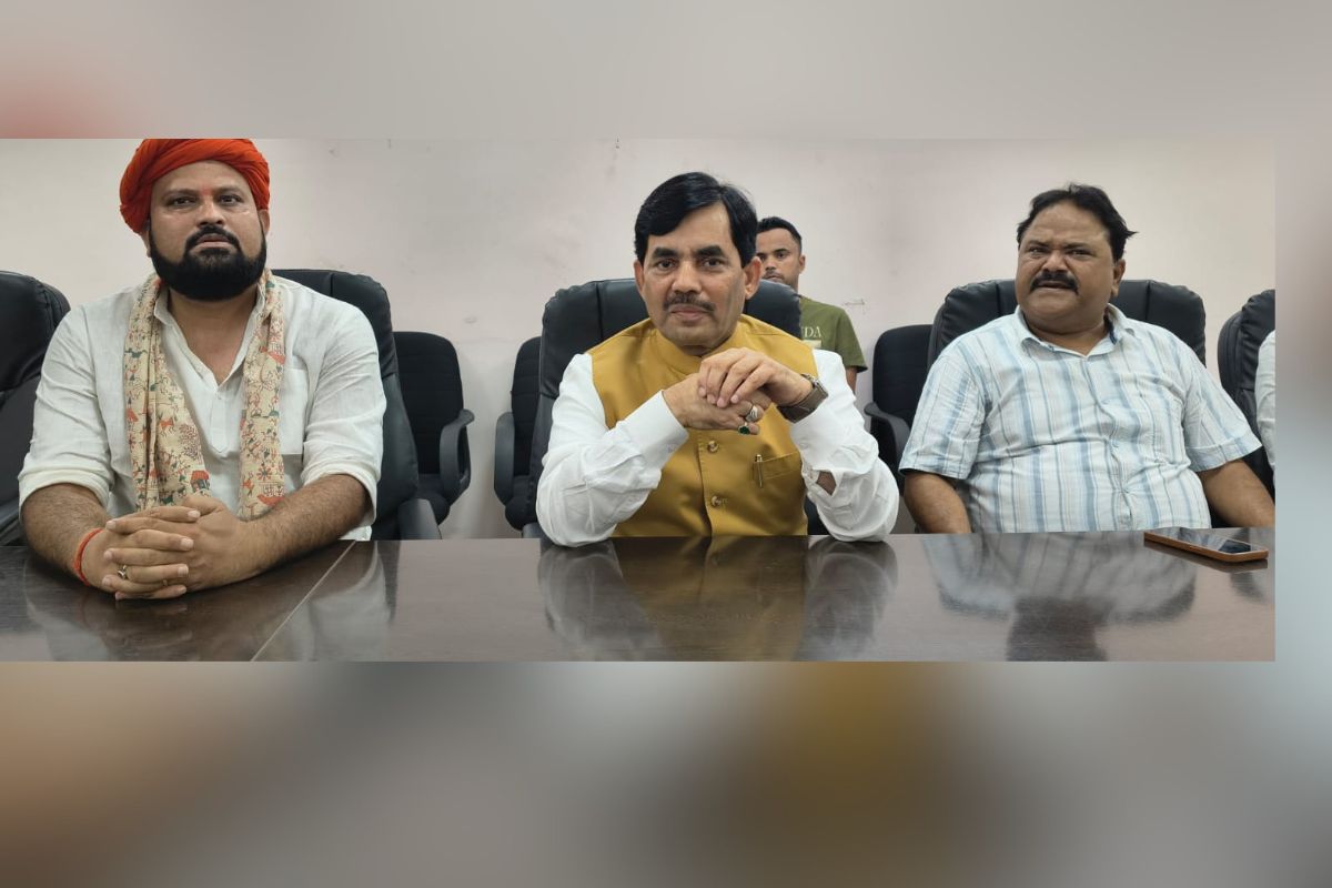 शाहनवाज हुसैन: भरत तिवारी मामले में न्यायिक जांच का इंतजार करें, बिहार में कानून का राज है