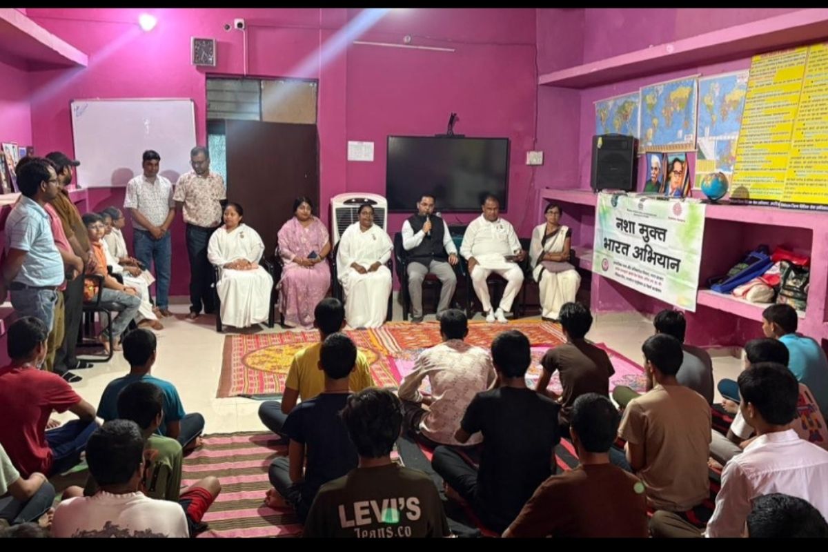 अररिया पर्यवेक्षण गृह में ब्रह्माकुमारी का नशा मुक्त भारत अभियान