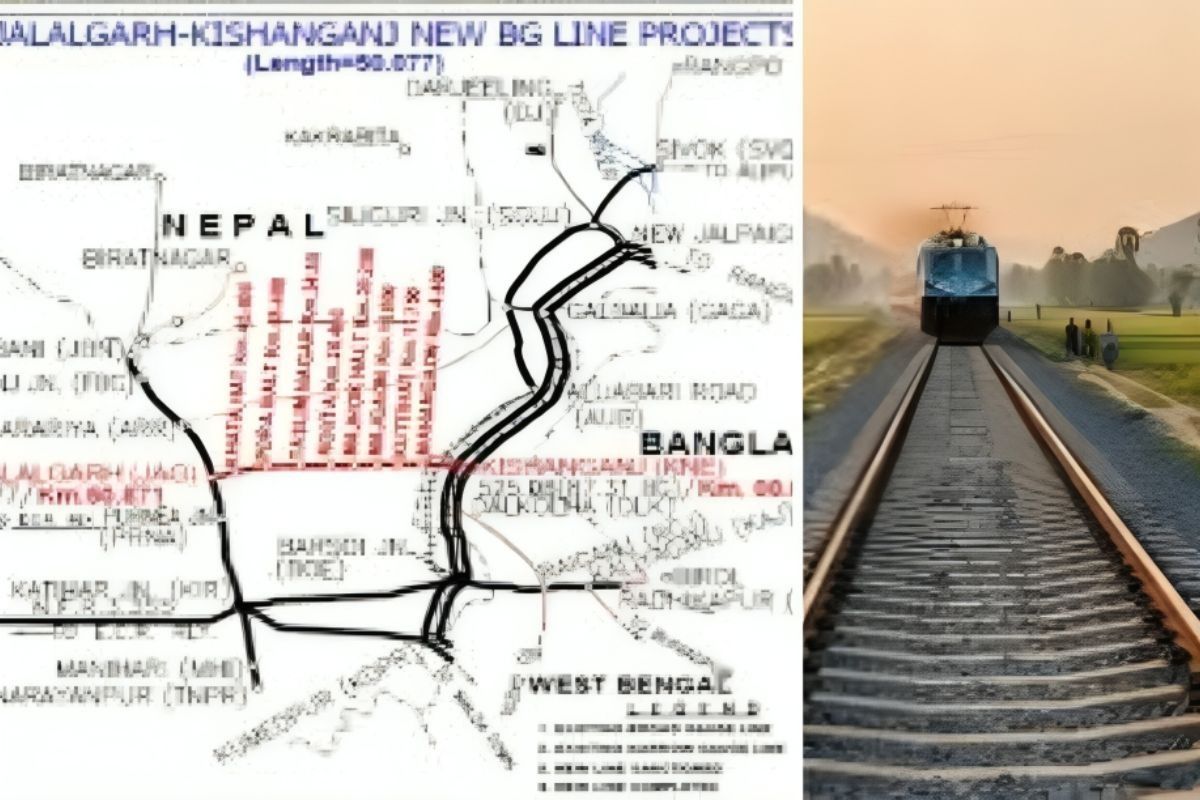सीमांचल को 17 साल बाद बड़ी सौगात: 1852 करोड़ से बिछेगी जालालगढ़-किशनगंज नई रेल लाइन