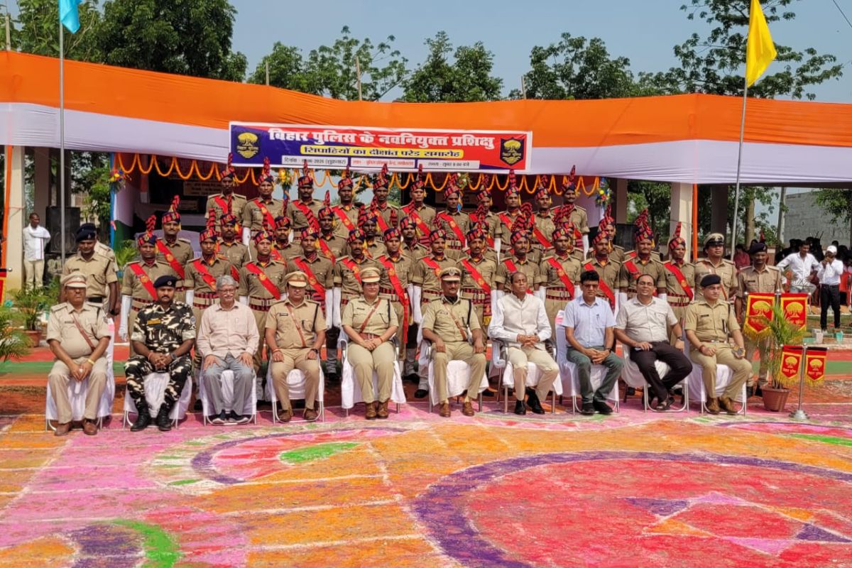 राष्ट्रसेवा का संकल्प लेकर निकले 203 प्रशिक्षु आरक्षी, दीक्षांत परेड में दिखा अनुशासन और दमखम