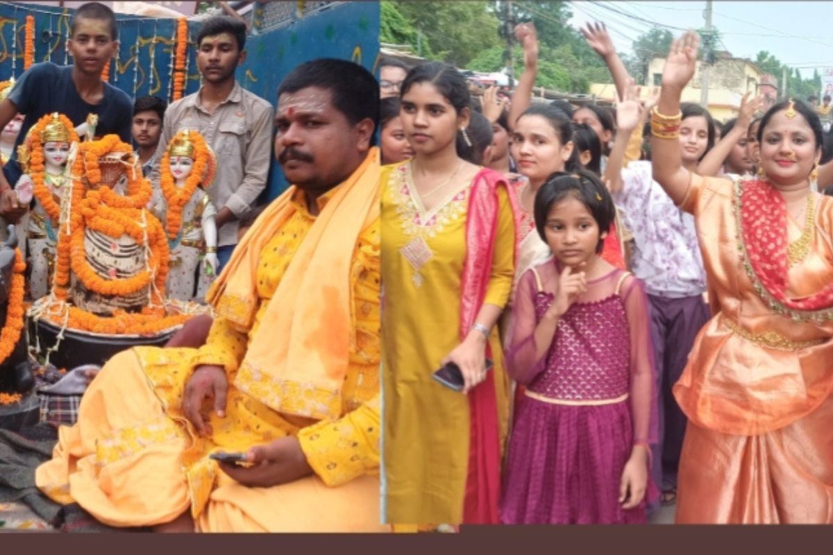 पांच दिवसीय प्राण प्रतिष्ठा महोत्सव का चौथा दिन, वैदिक मंत्रोच्चार और भव्य झांकियों के साथ नगर भ्रमण संपन्न