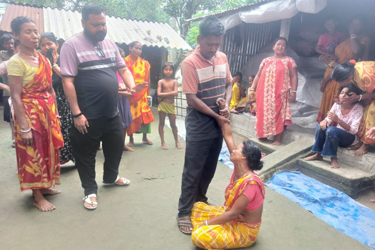 एनएच-31 पर काल बनी वॉल्वो बस: पोठिया के चाय बागान मजदूर की कुचलकर मौत