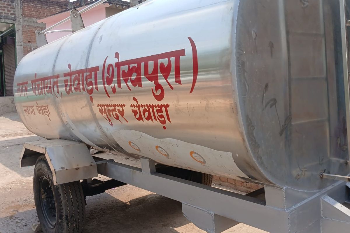 शेखपुरा के चेवाड़ा नगर पंचायत में पेयजल संकट, फटे पाइप से नल-जल आपूर्ति ठप, पानी-पानी को तरसे लोग