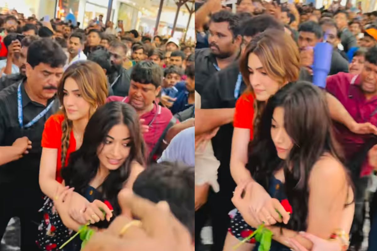 ‘कॉकटेल 2’ इवेंट में कृति सेनन ने जीता सबका दिल, बेकाबू भीड़ के बीच रश्मिका मंदाना को किया प्रोटेक्ट