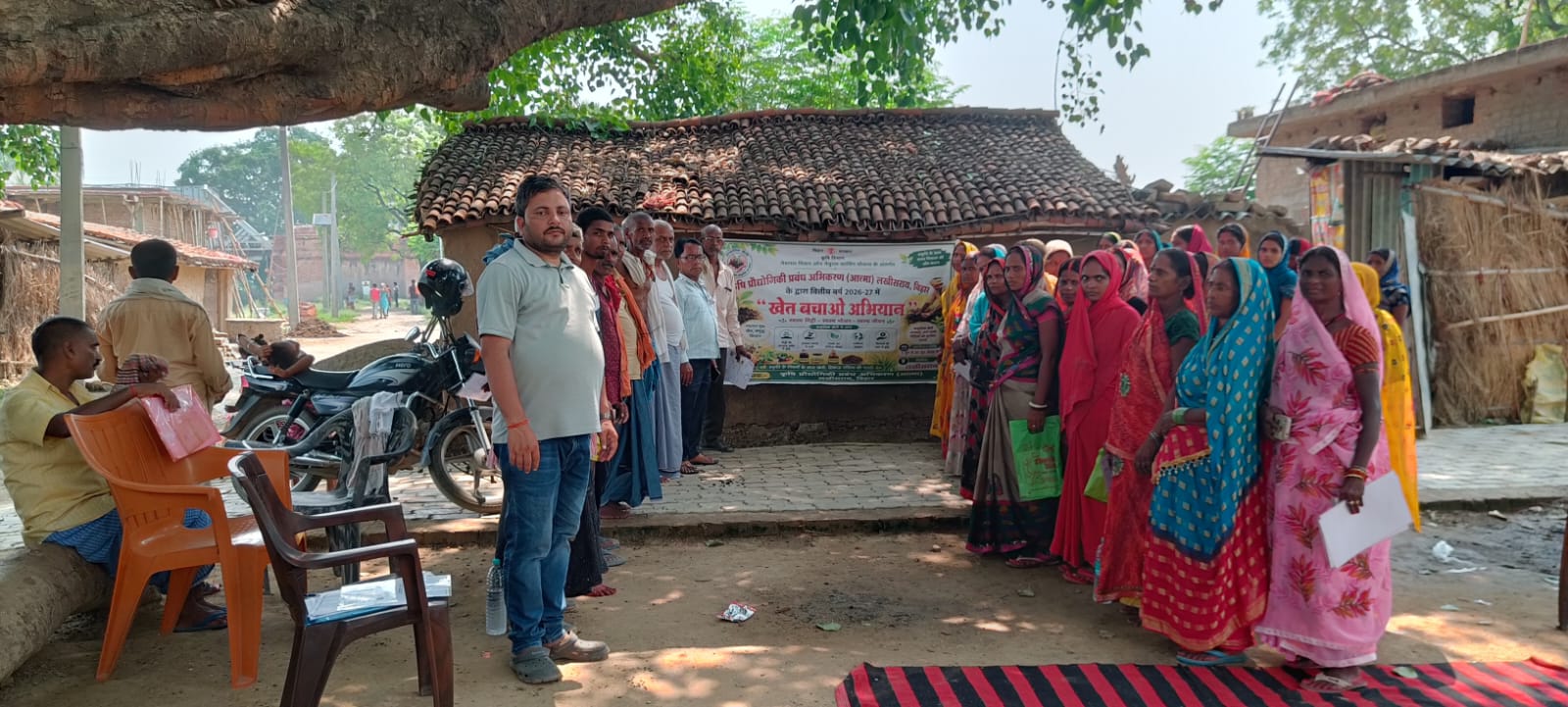 लखीसराय में जैविक खेती को मिलेगा बढ़ावा, किसानों को किया जा रहा जागरूक